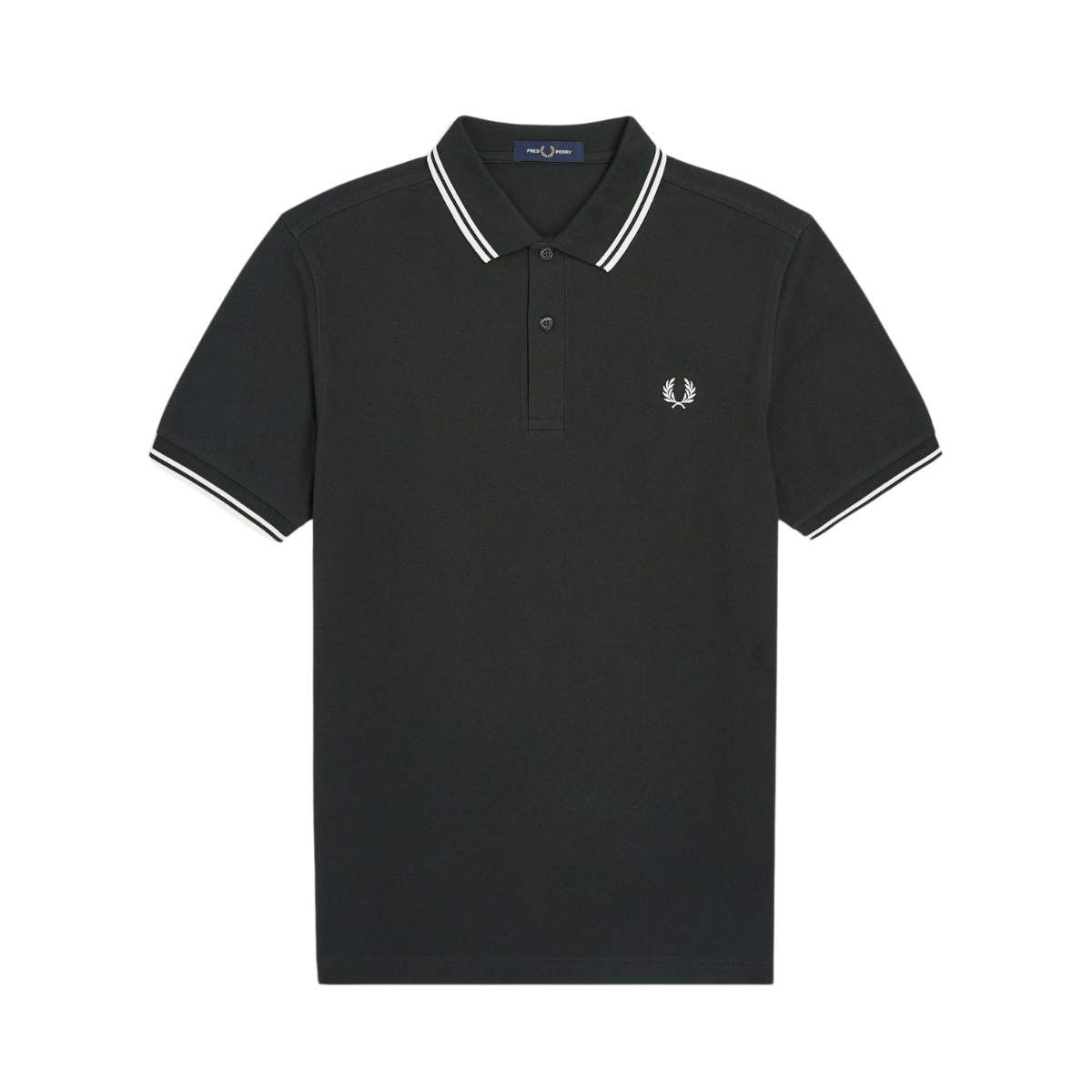 TWIN TIPPED FP SHIRT - Night Green/Snow White