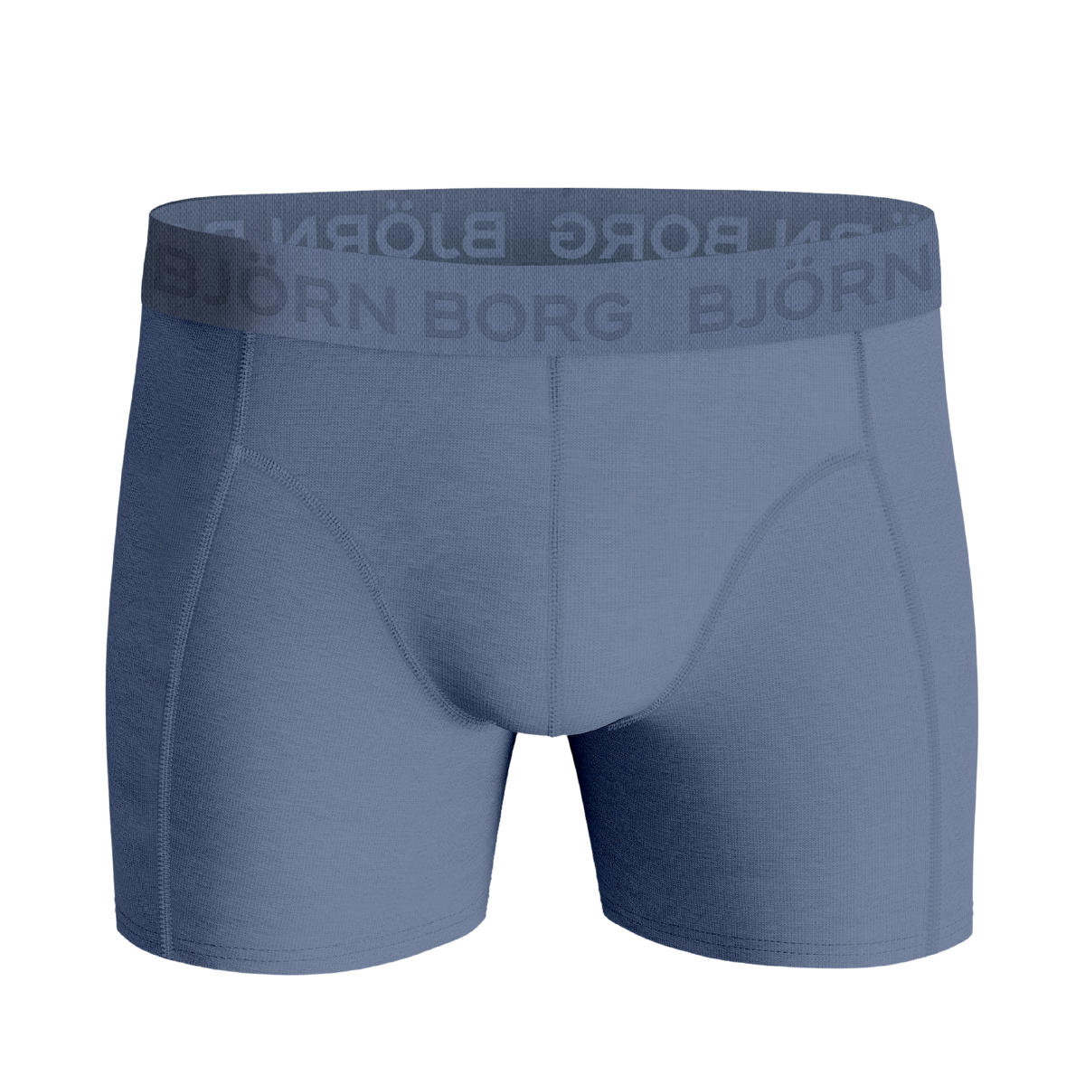 Cotton Stretch Boxer 3P - Blue/Navy/Dark Blue
