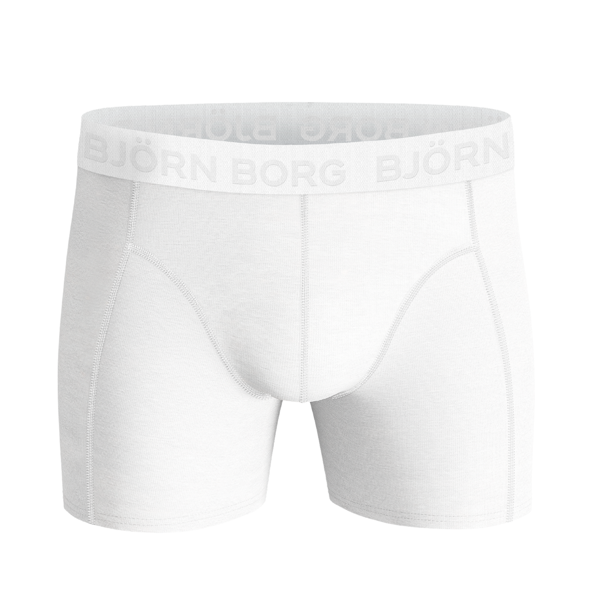 Cotton Stretch Boxer 3P - White