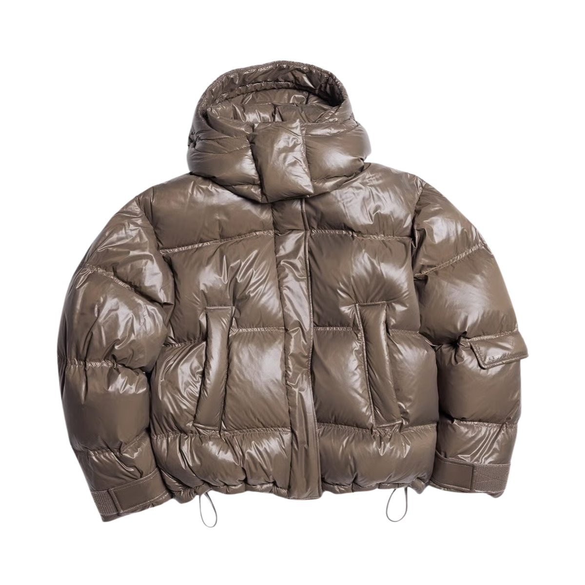 Steilia Short Down Jacket - Brown