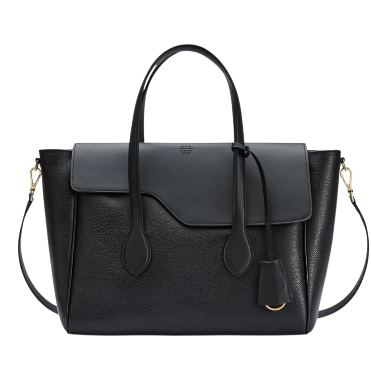 Merlara Leather Handbag - 900 Black
