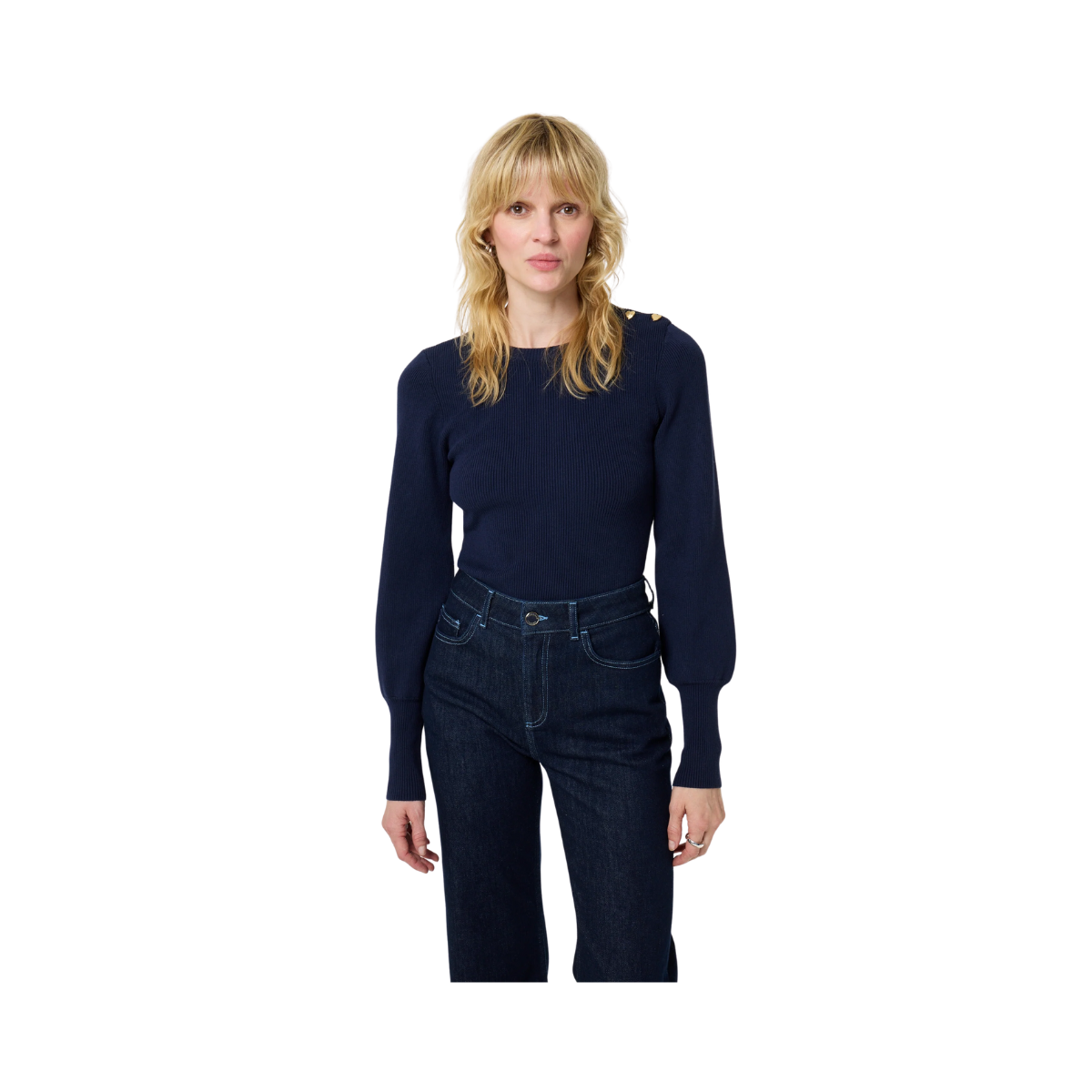 Vic Bootcut Jeans - Dark Indigo