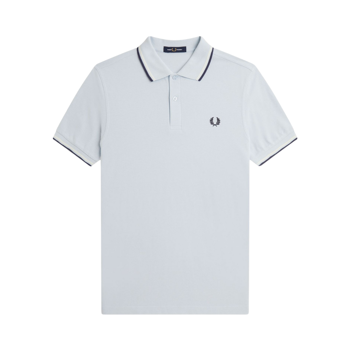 TWIN TIPPED FP SHIRT - Light Ice/Snow White/Tennis Blue