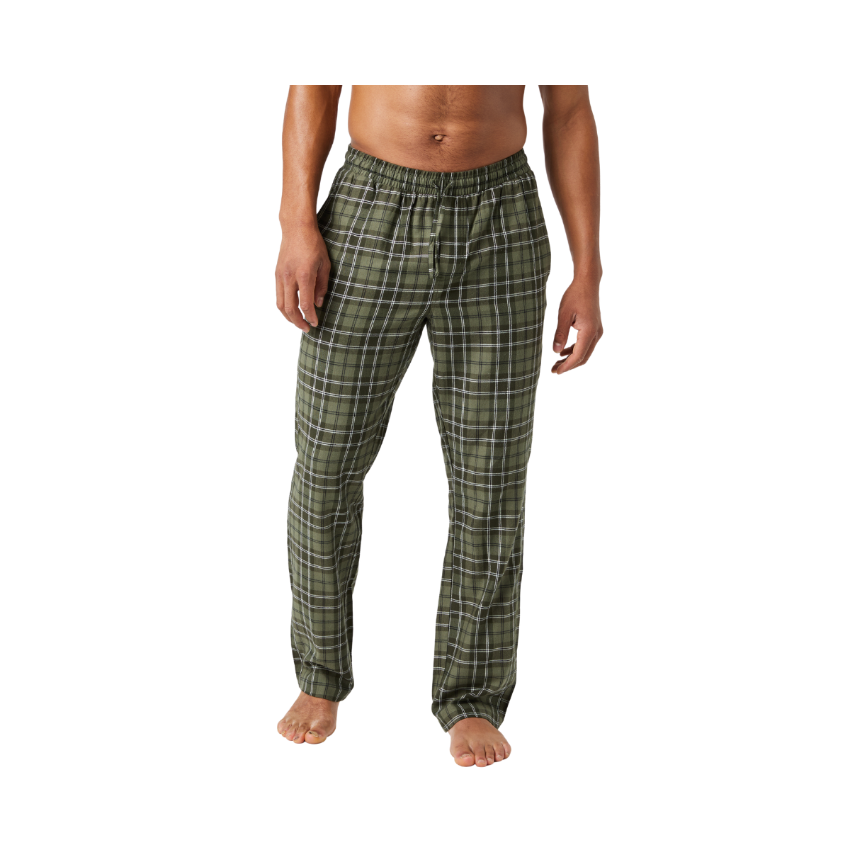 Core Soft Flannel Pyjama Pants - Forest Tartan