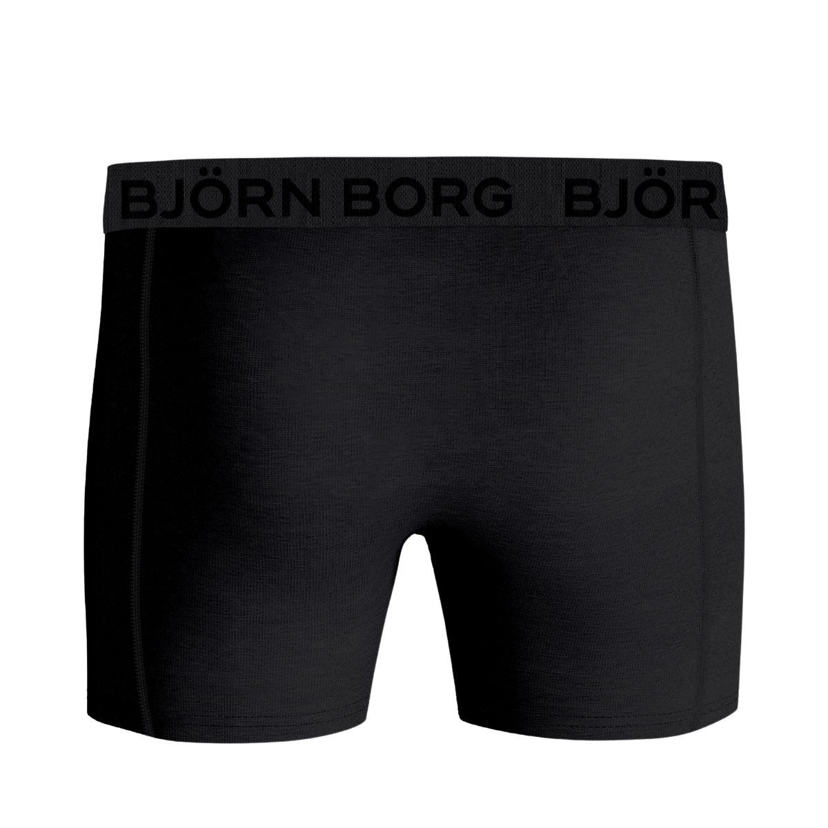Cotton Stretch Boxer 3P - Black