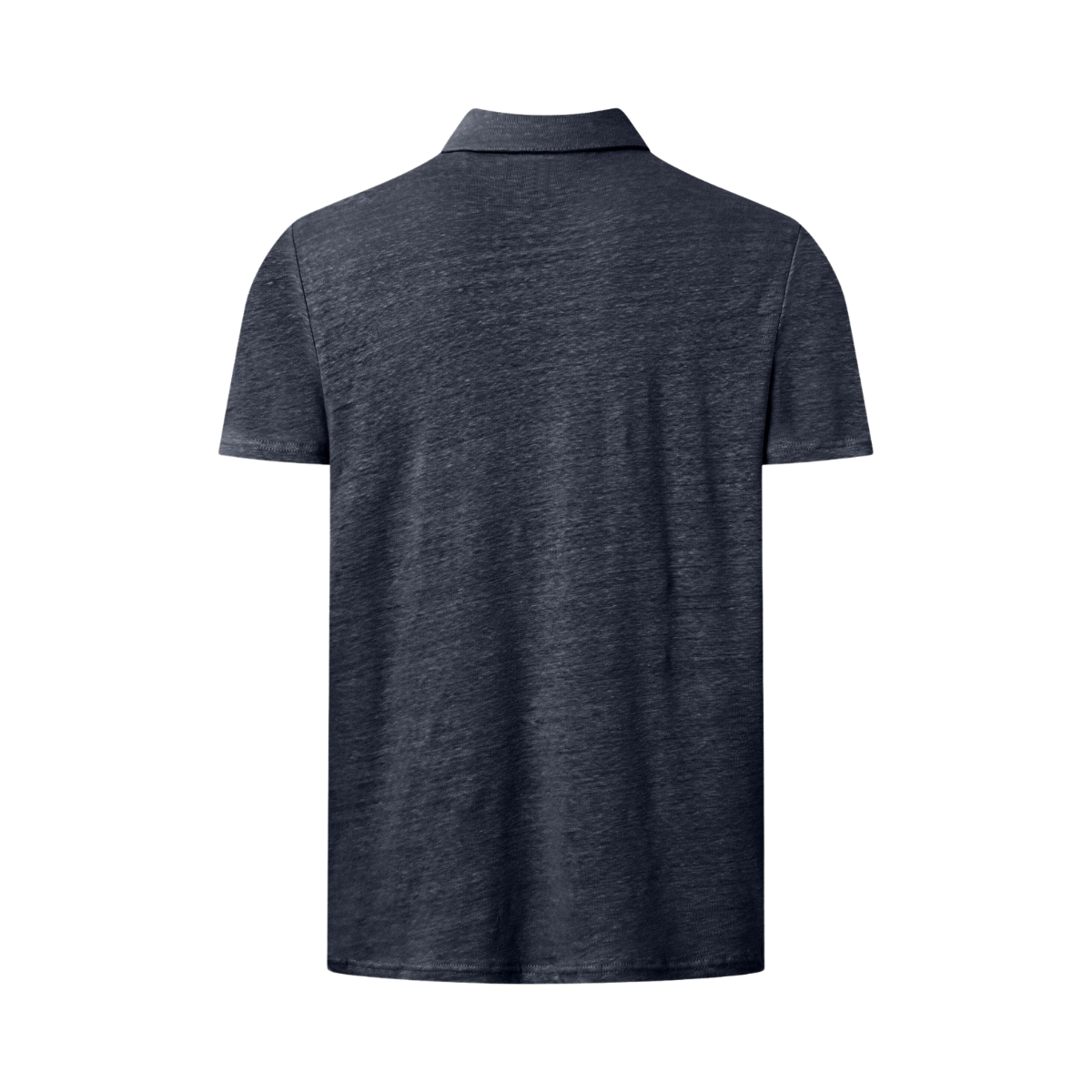 Linen polo - Total Eclipse