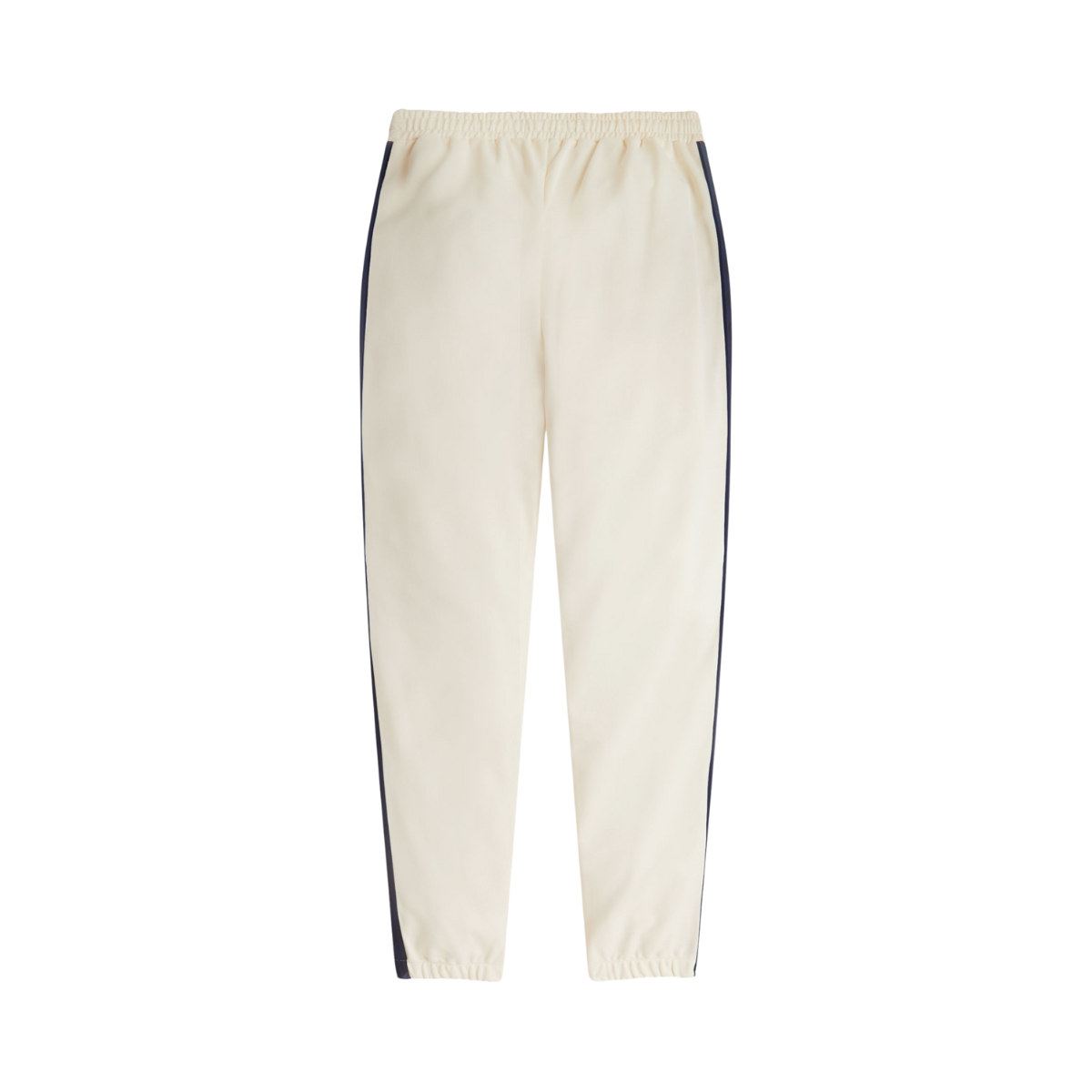 CONTRAST TAPE TRACK PANT - Ecru/Tennis Blue