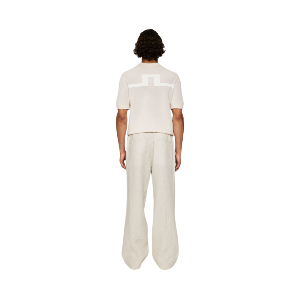 Noah Drape Linen Pants - Moonbeam