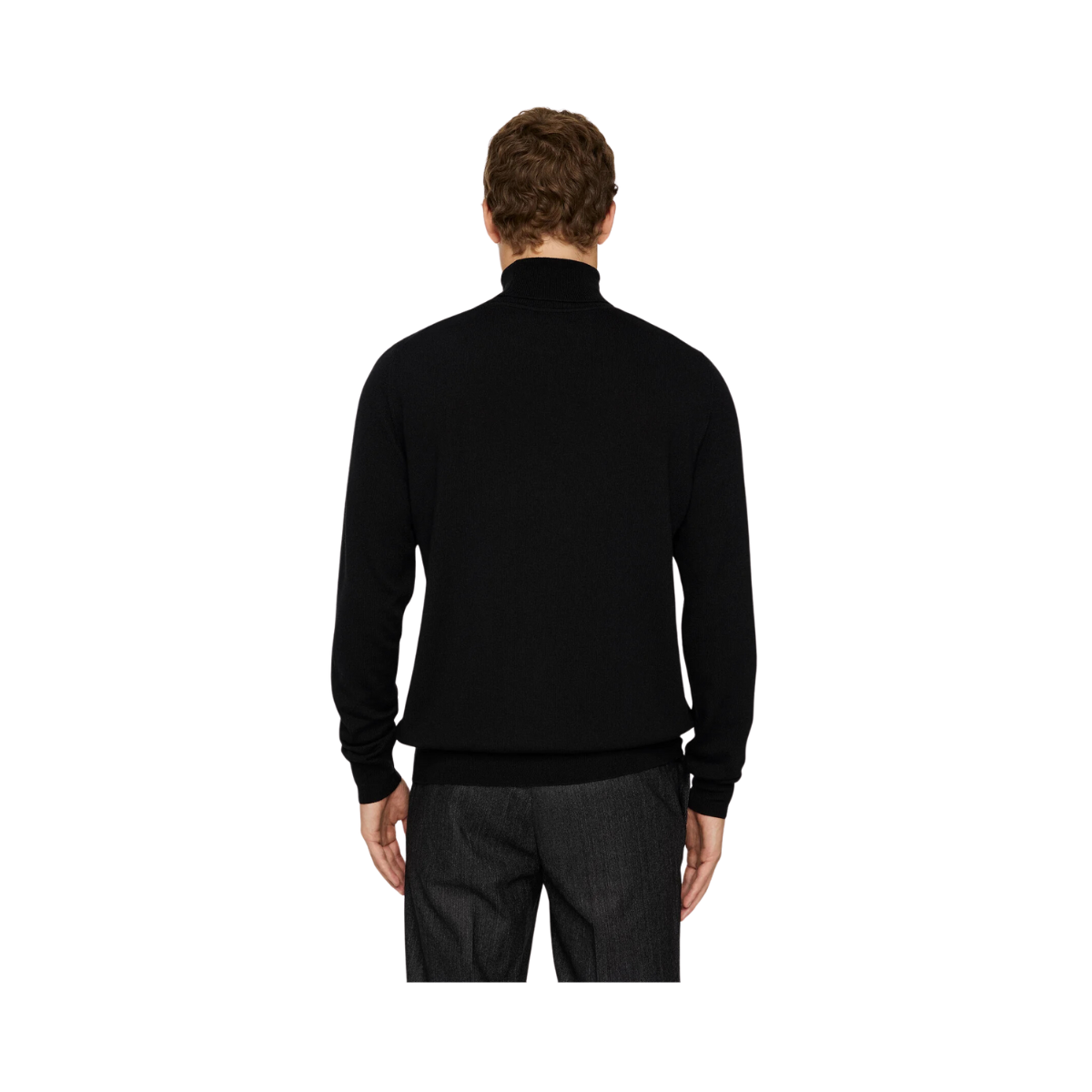 Kaden Merino Turtleneck - Black