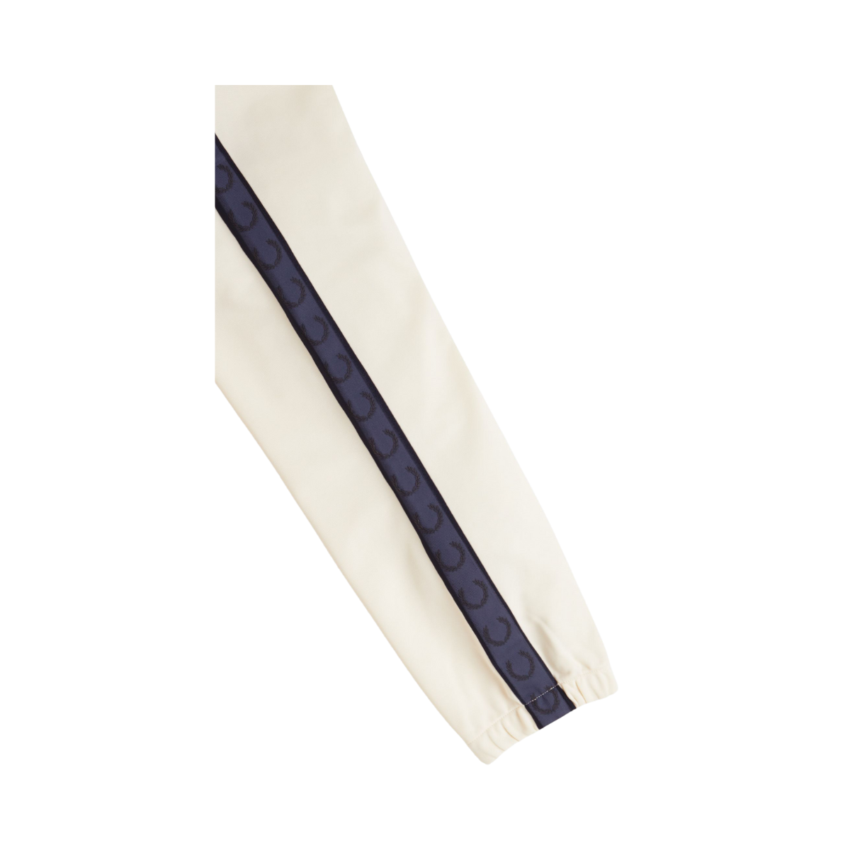 CONTRAST TAPE TRACK PANT - Ecru/Tennis Blue