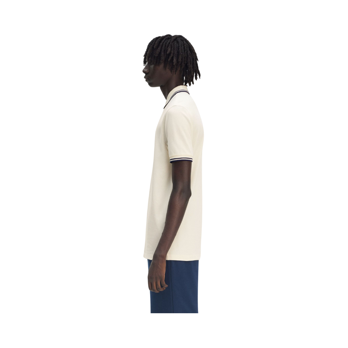 TWIN TIPPED FP SHIRT - Ecru/Tennis Blue