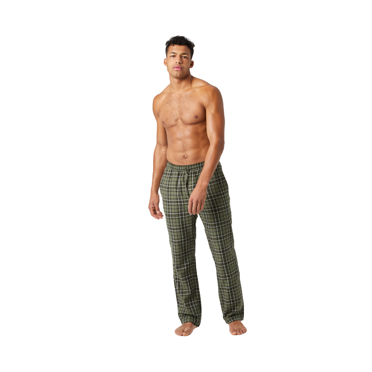 Core Soft Flannel Pyjama Pants - Forest Tartan