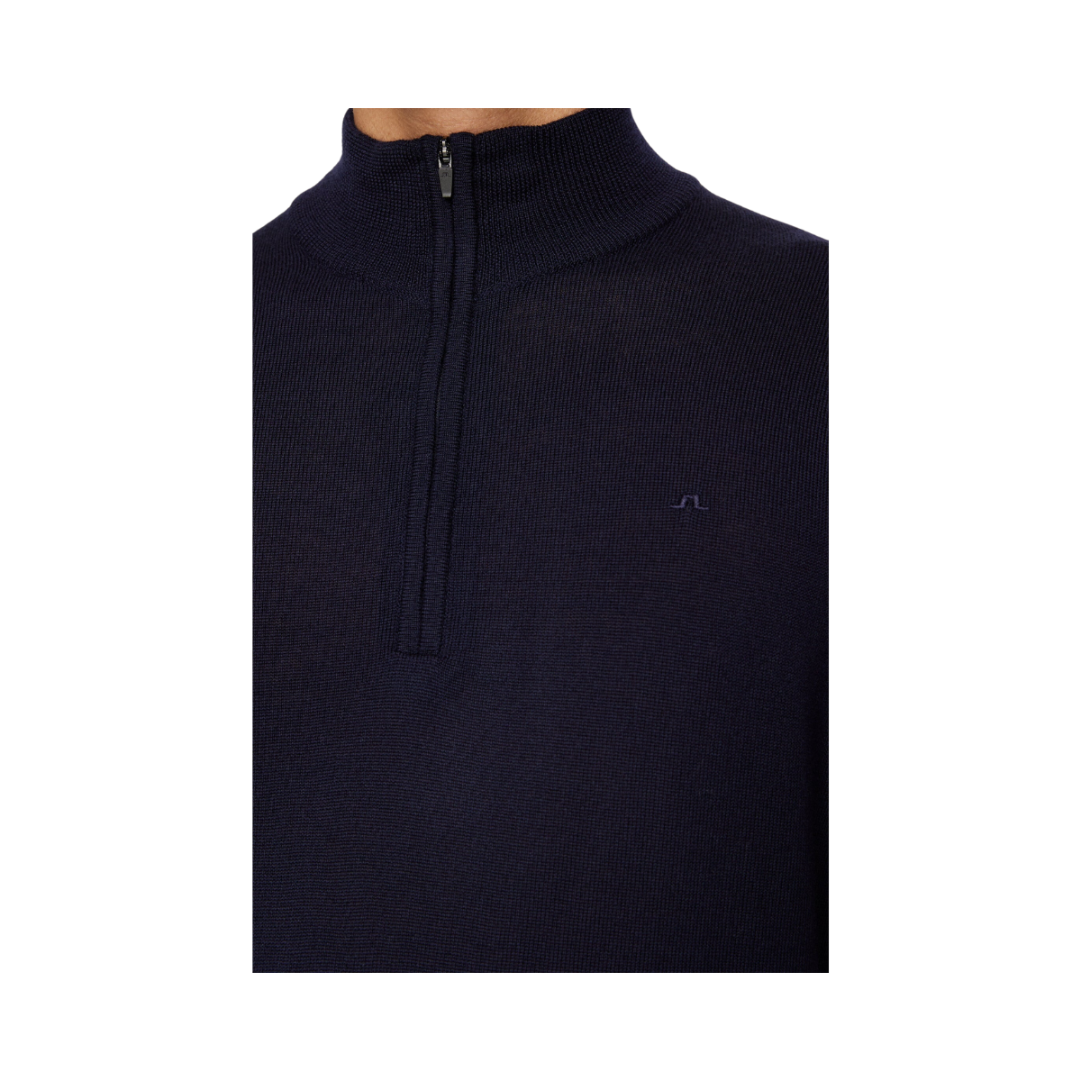 Kiyan Quarter Zip Sweater - Navy