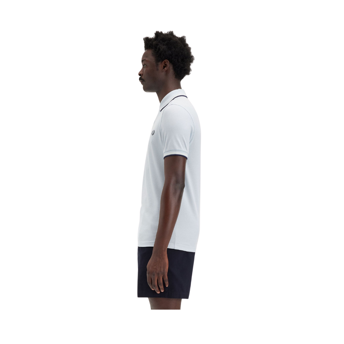 TWIN TIPPED FP SHIRT - Light Ice/Snow White/Tennis Blue