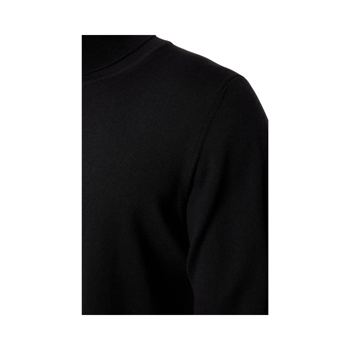 Kaden Merino Turtleneck - Black
