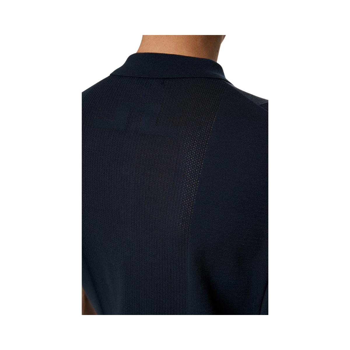 Reymond Stripe Knit Polo - JL Navy