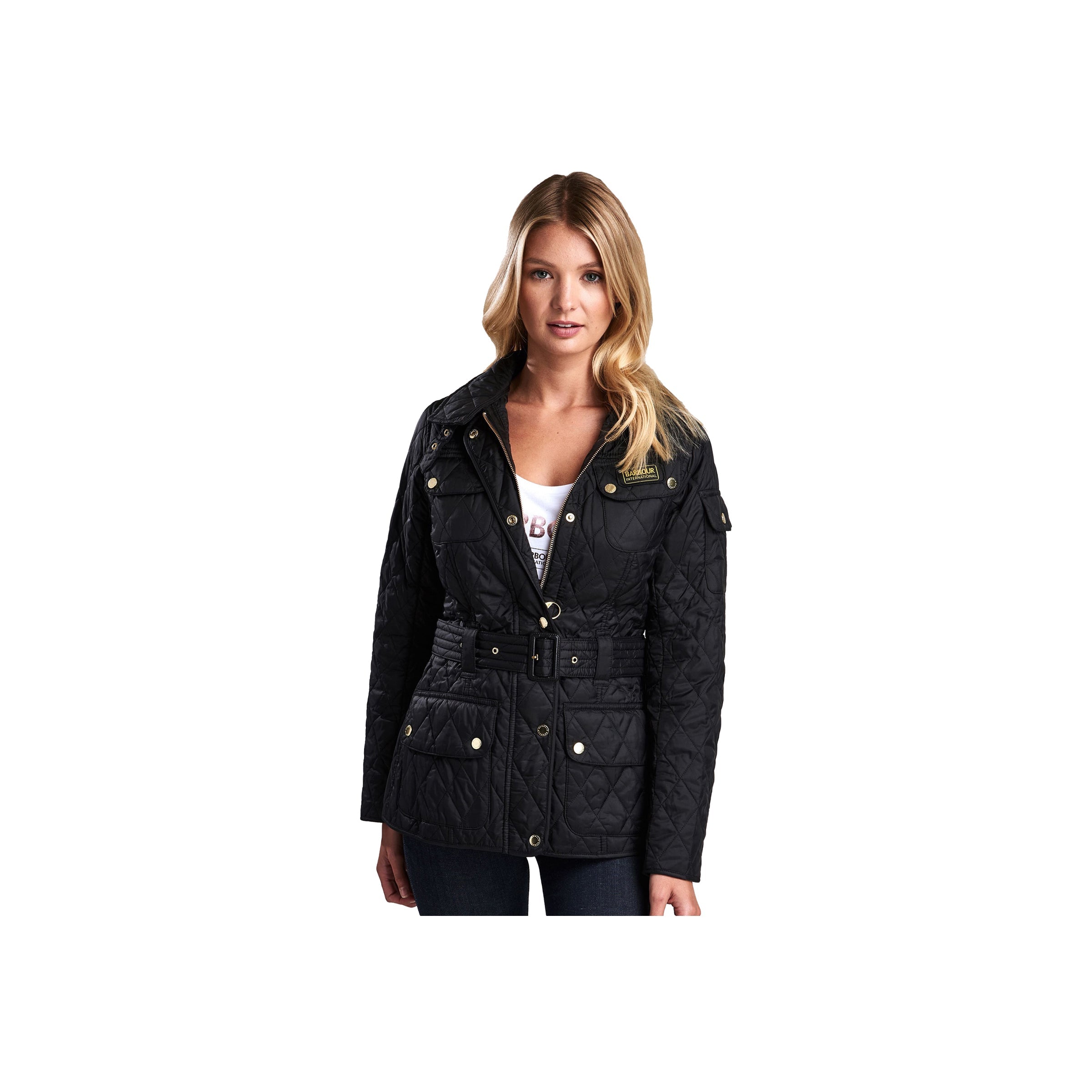 International Quilted Jacket - Black
