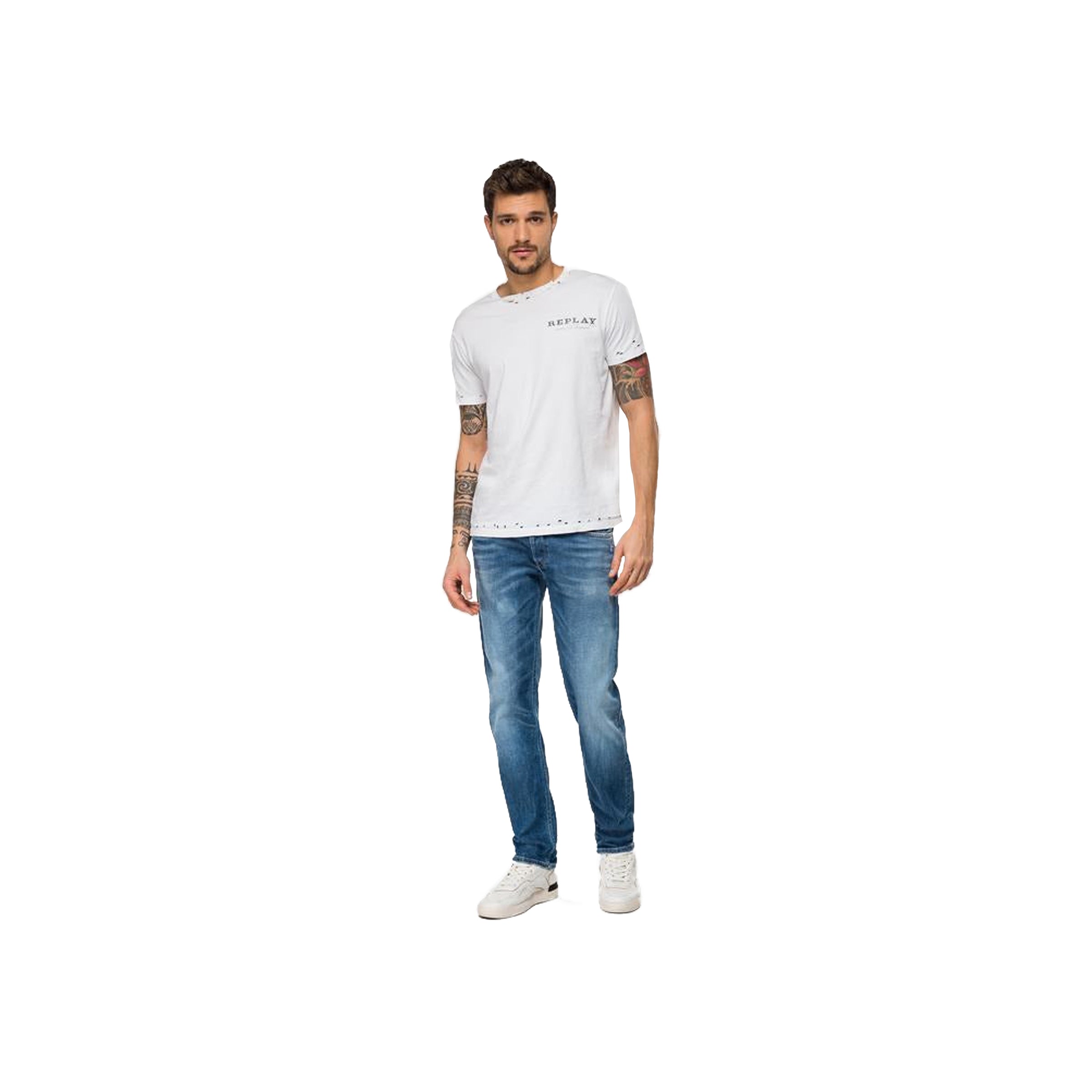 Grover Straight Pant - Blue