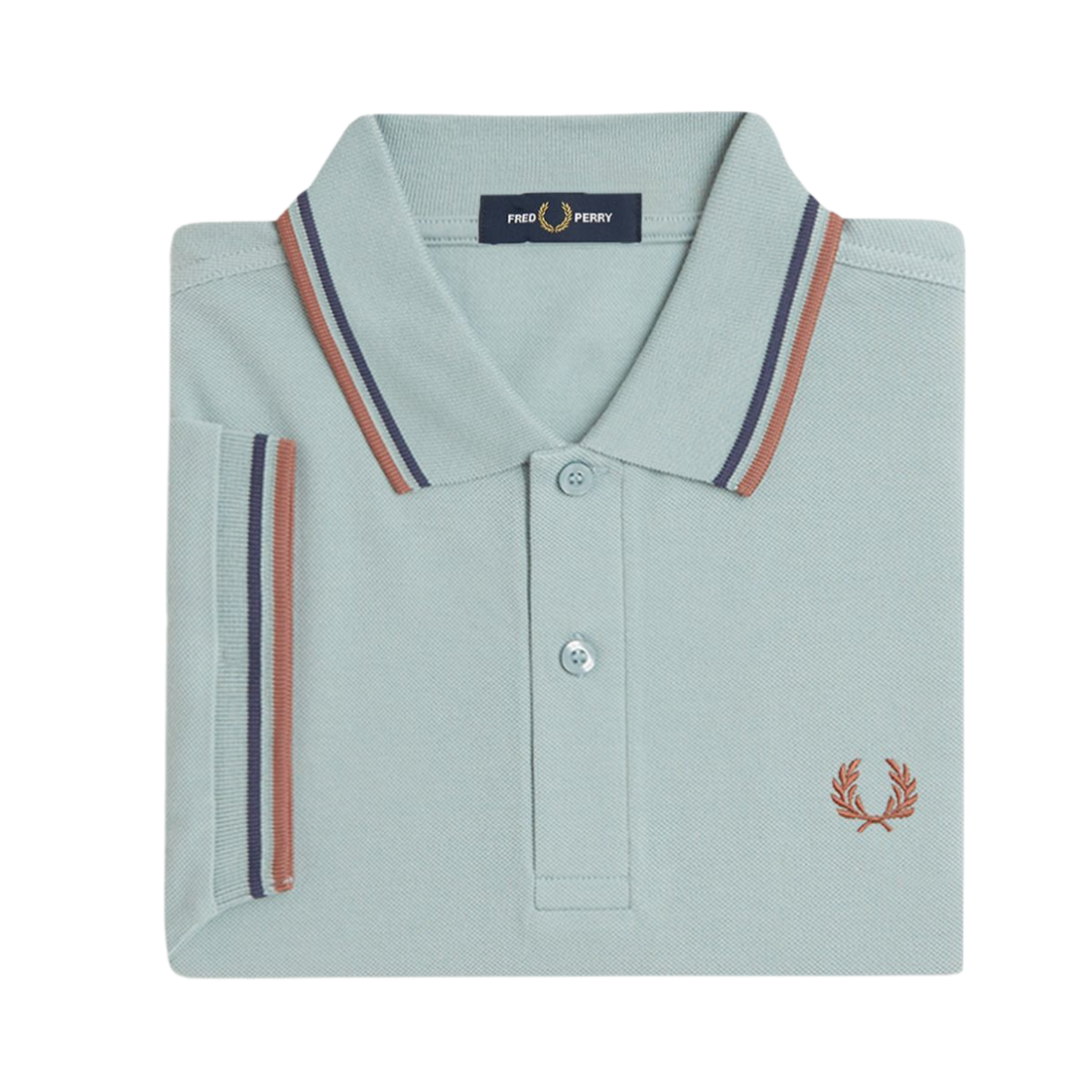 TWIN TIPPED FP SHIRT - Silver Blue/Tennis Blue/Cinnamon