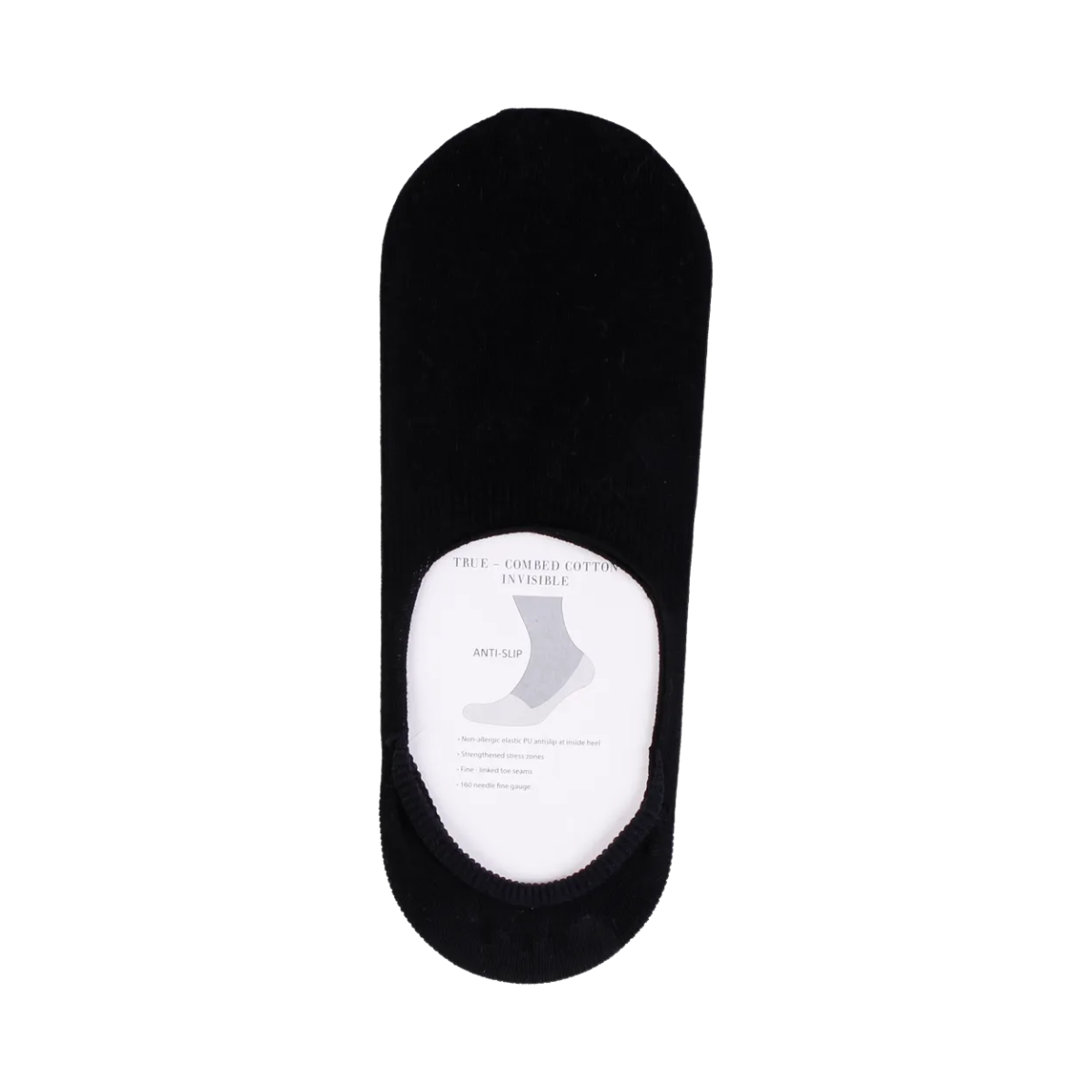 True Invisible Sock - Black