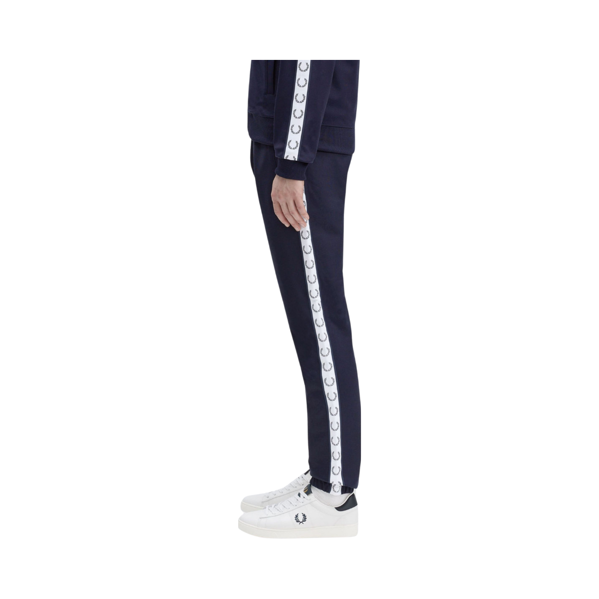TAPED TRACK PANT - Carbon Blue