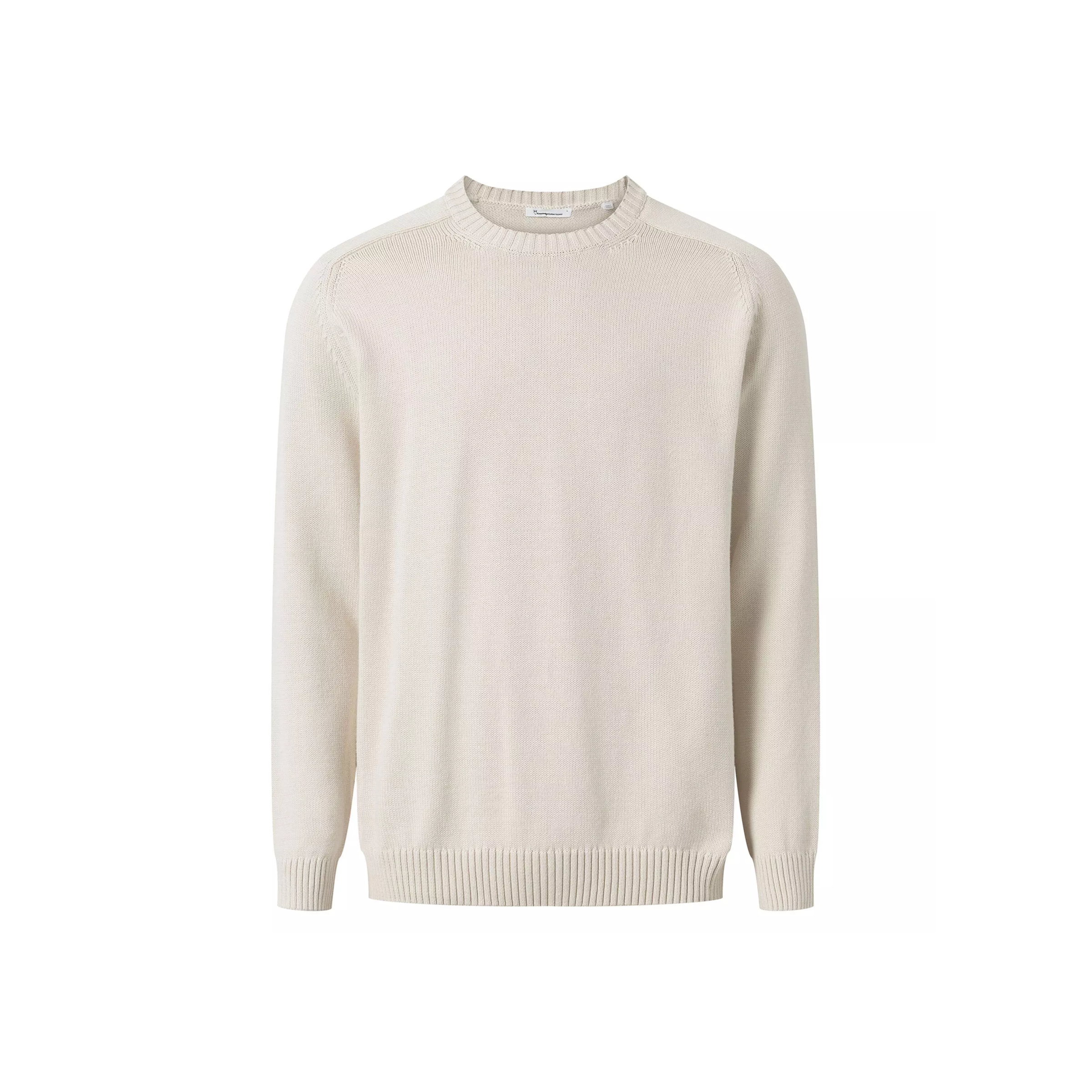 Plain Knitted Crewneck - Buttercream