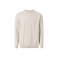 Plain Knitted Crewneck - Buttercream