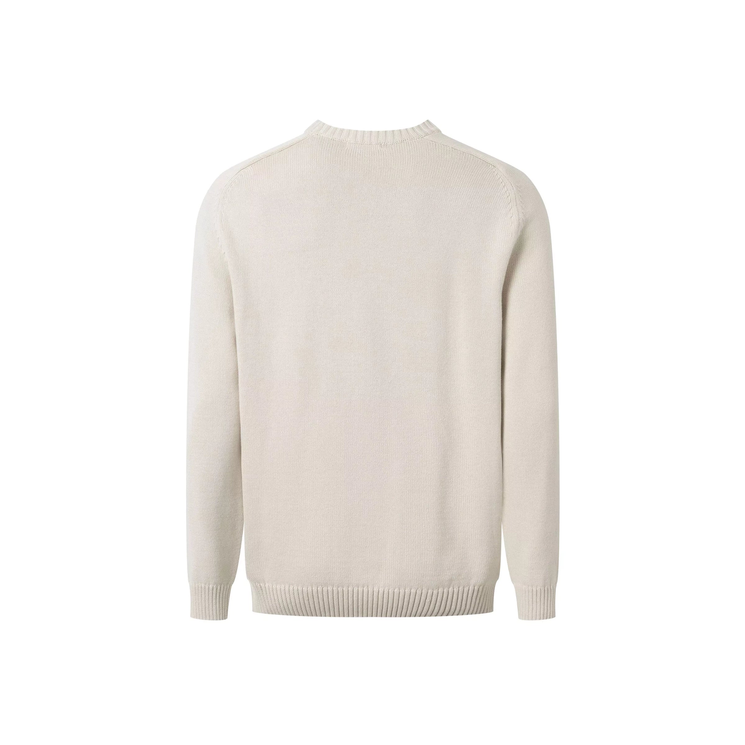 Plain Knitted Crewneck - Buttercream