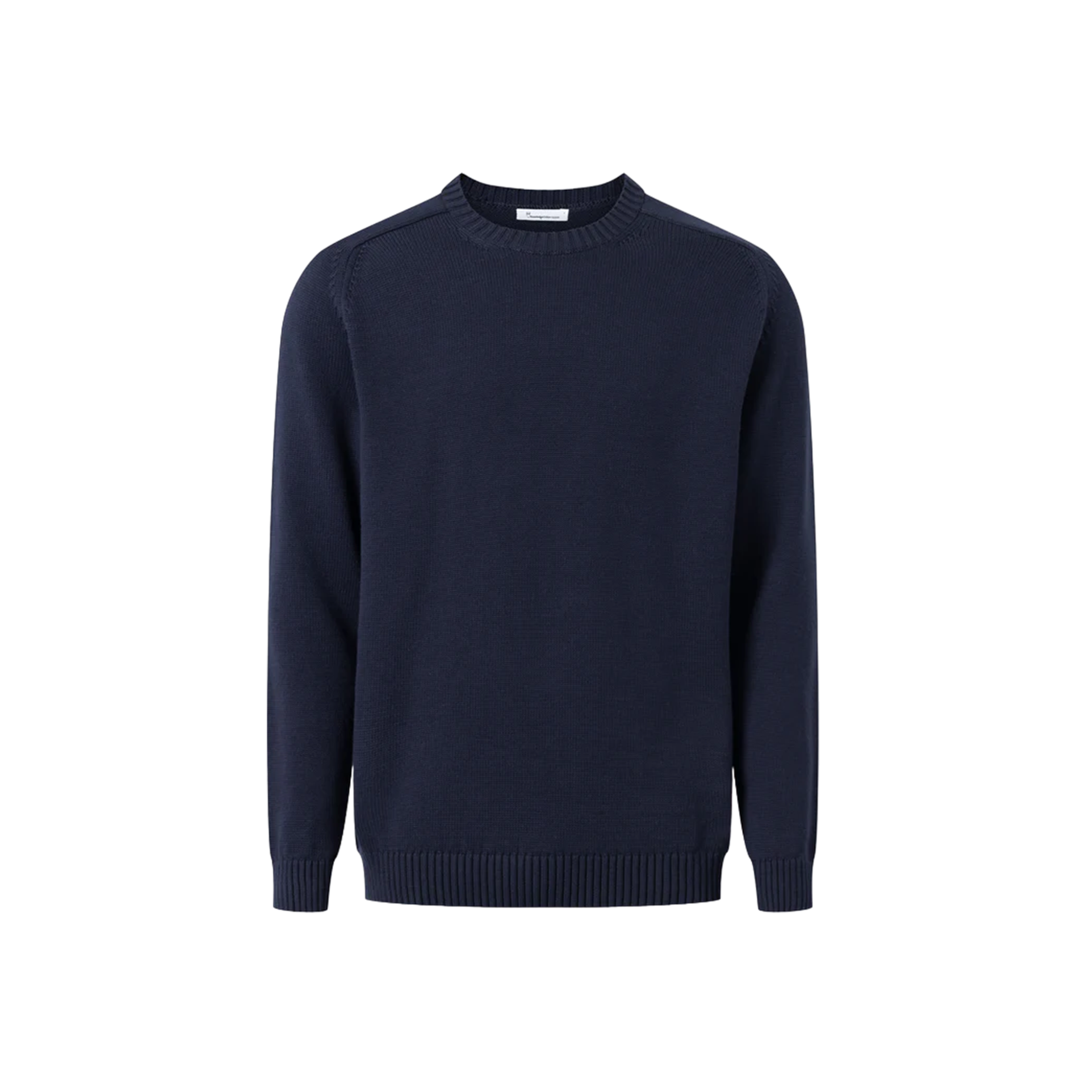 Plain Knitted Crewneck - Night Sky