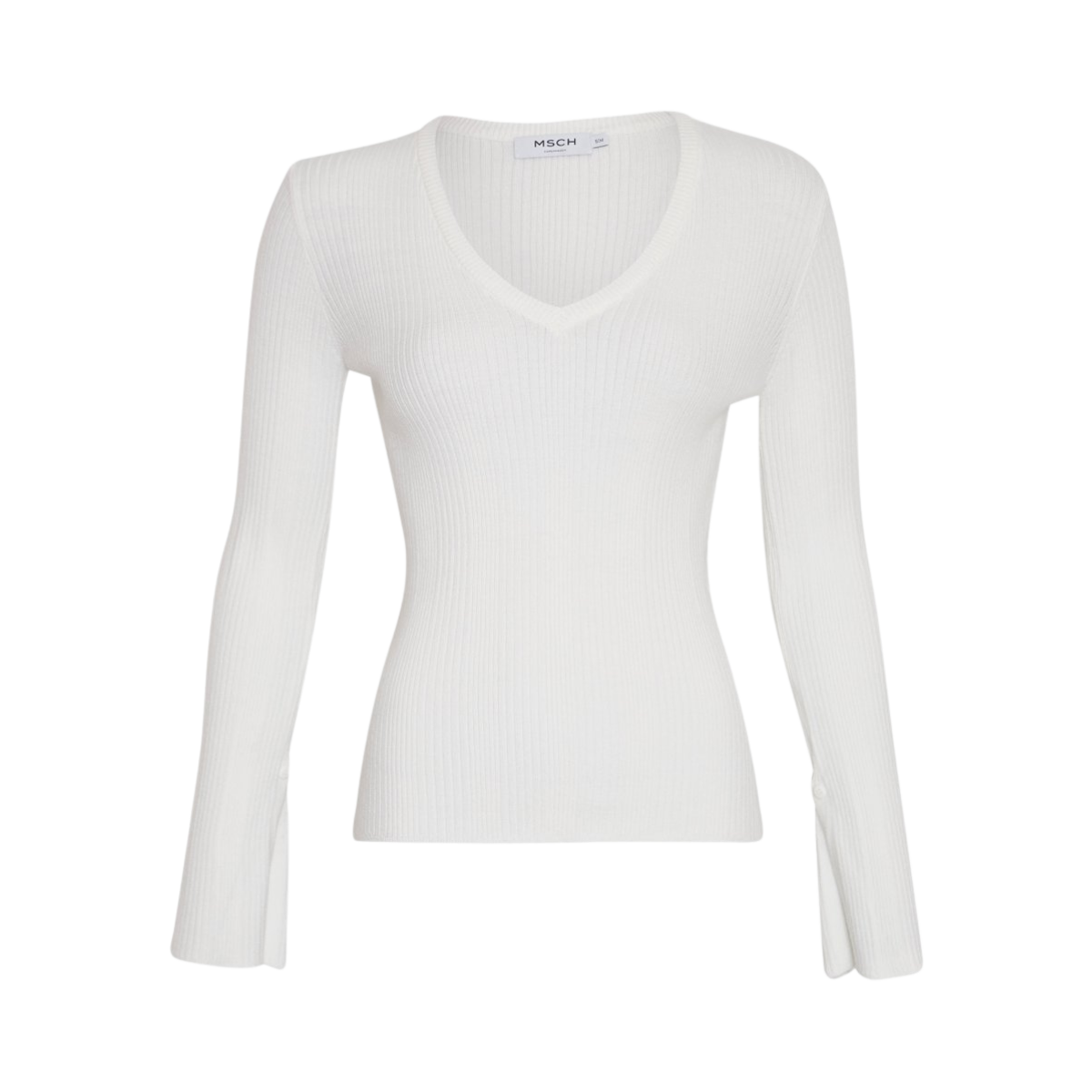 Vendela Rachelle V Pullover - White