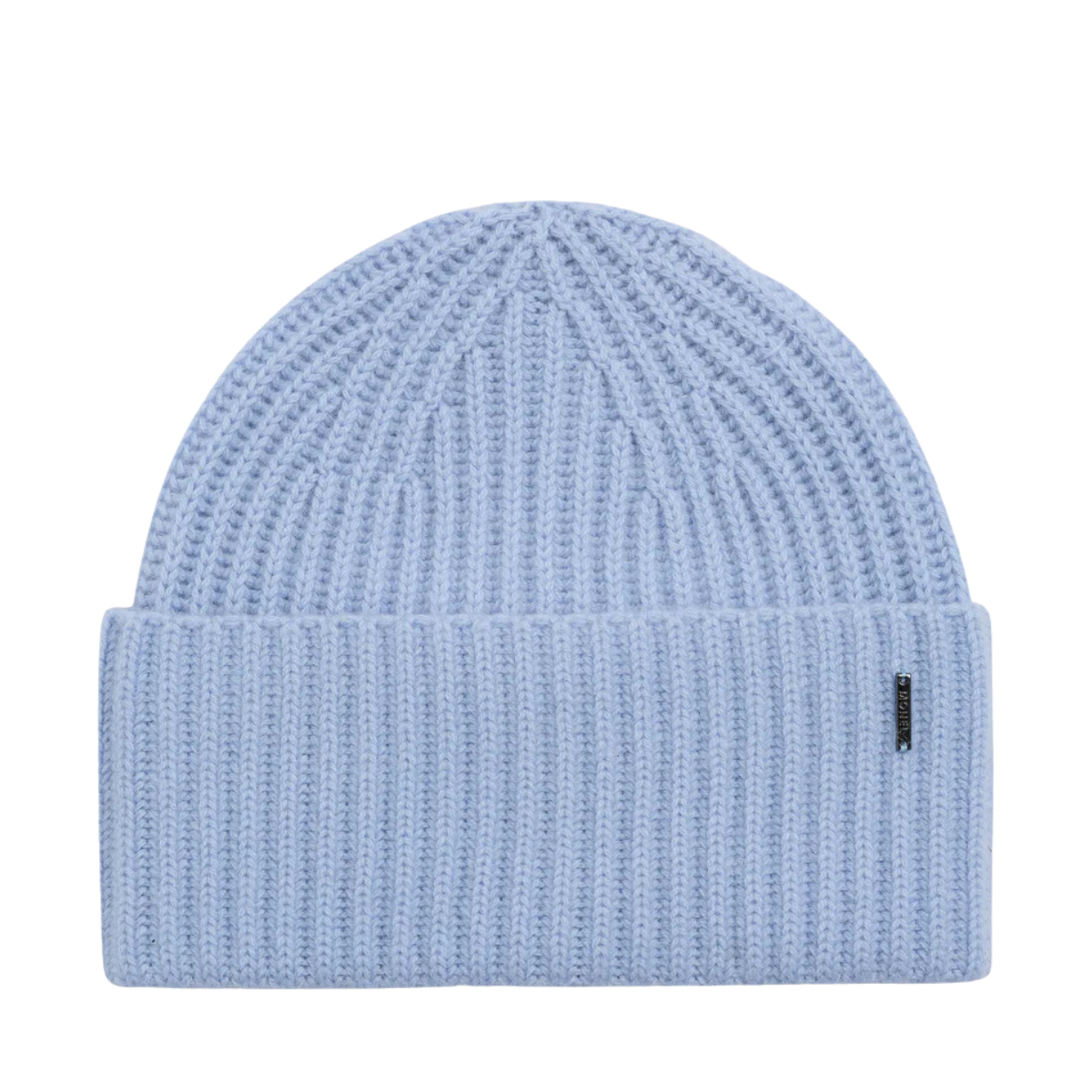 Alba Cashmere Beanie - Light Blue