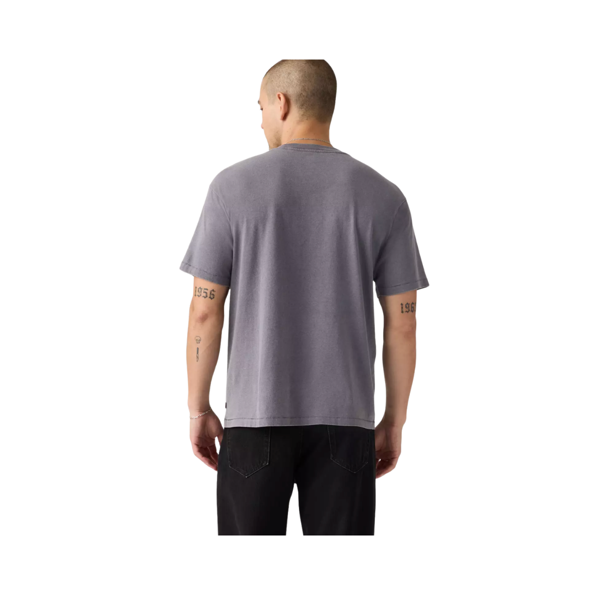 Red Tab Vintage Tee - Post Grunge Wash Smoked Pearl