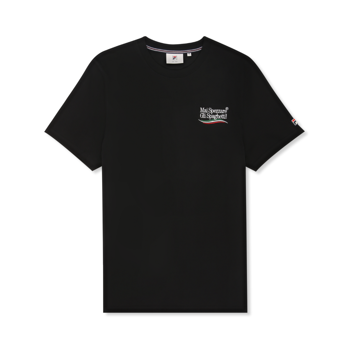Navigli Pasta Graphic T-Shirt - Black