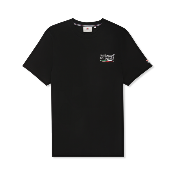 Navigli Pasta Graphic T-Shirt - Black