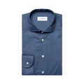 Solid Signature Oxford Shirt - Blue