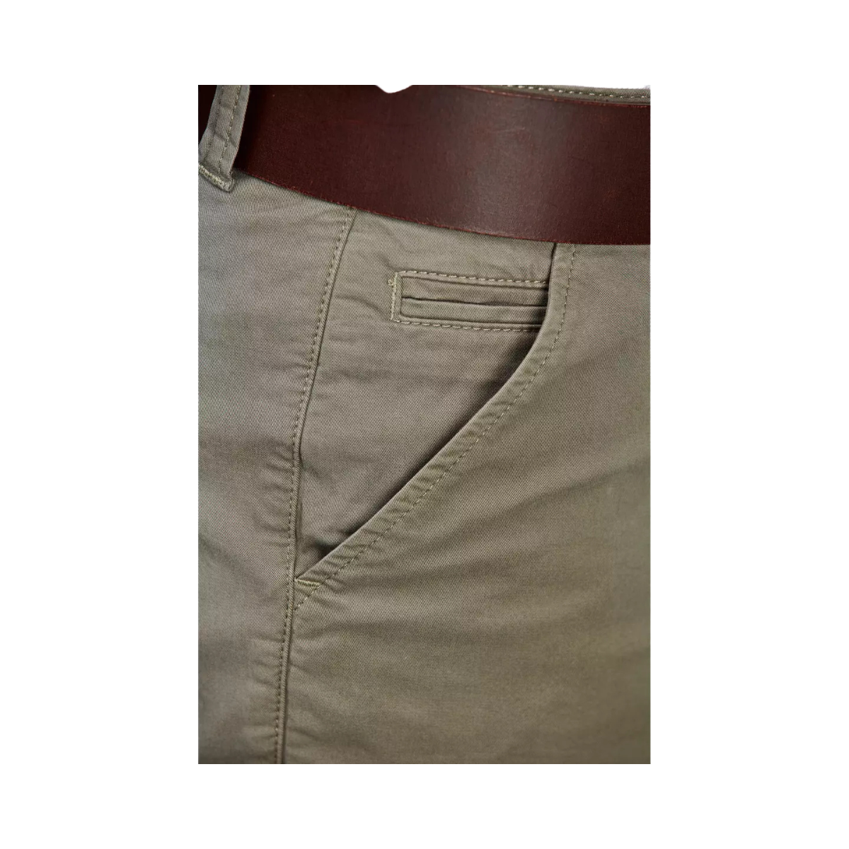 CLASSIC CHINO SHORTS - 54	KHAKI GREEN 54