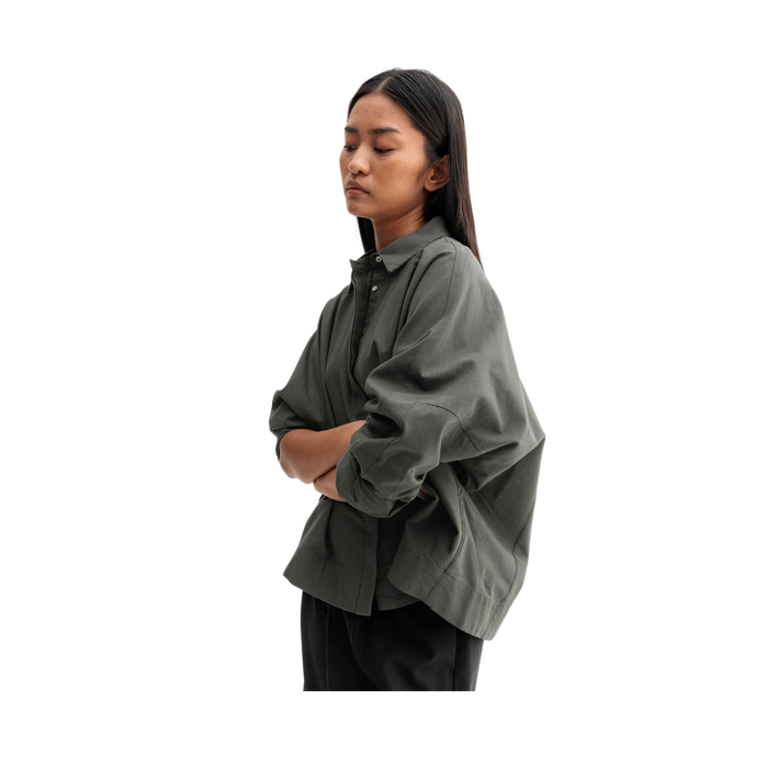 Gigi Oxford Shirt - Wood