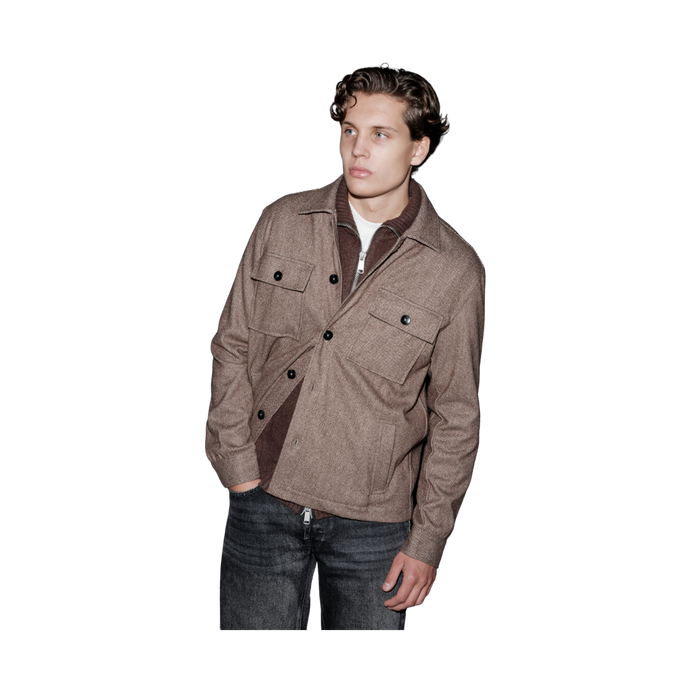 Colton Overshirt - Brown