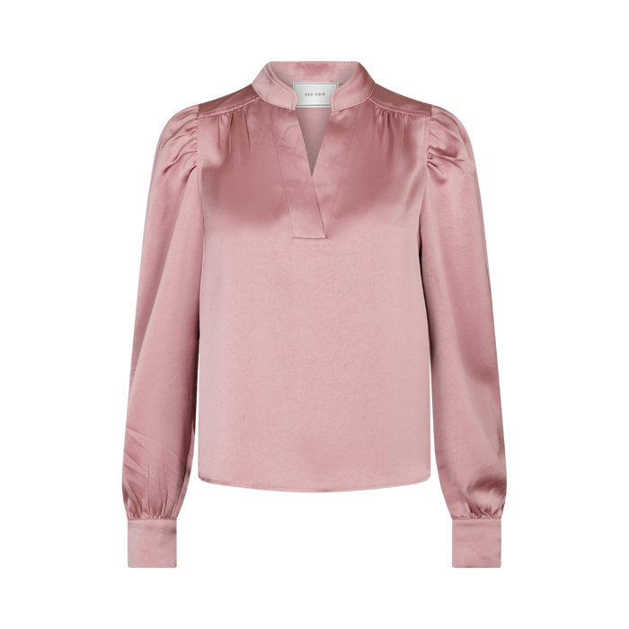 Rosslyn Heavy Sateen Blouse - Evening Rose