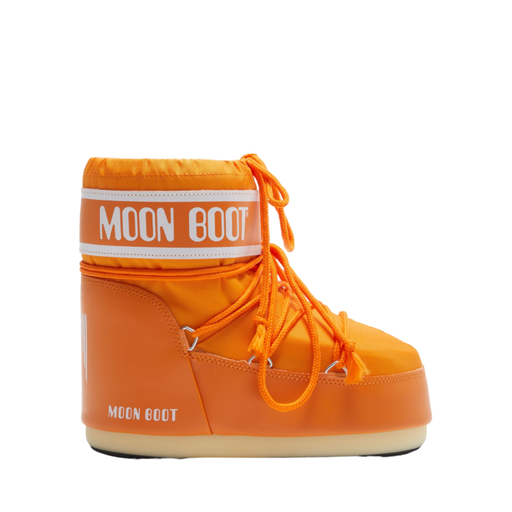 Icon Low Nylon Boots - Orange