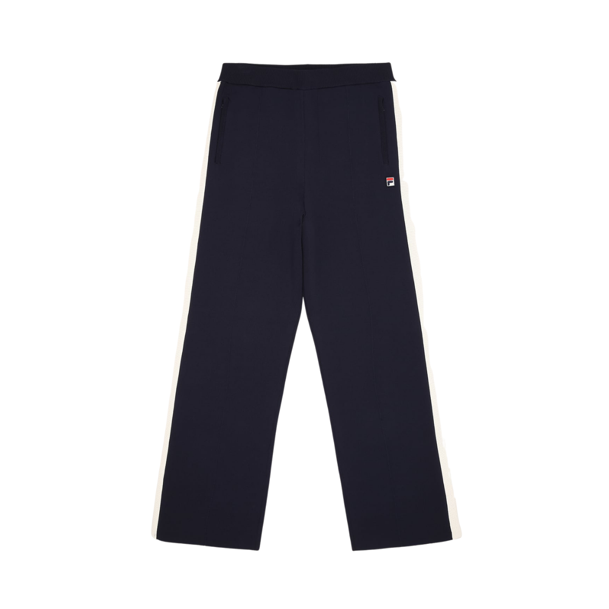 Cortina Wide Straight Knit Trackpant - Dark Sapphire