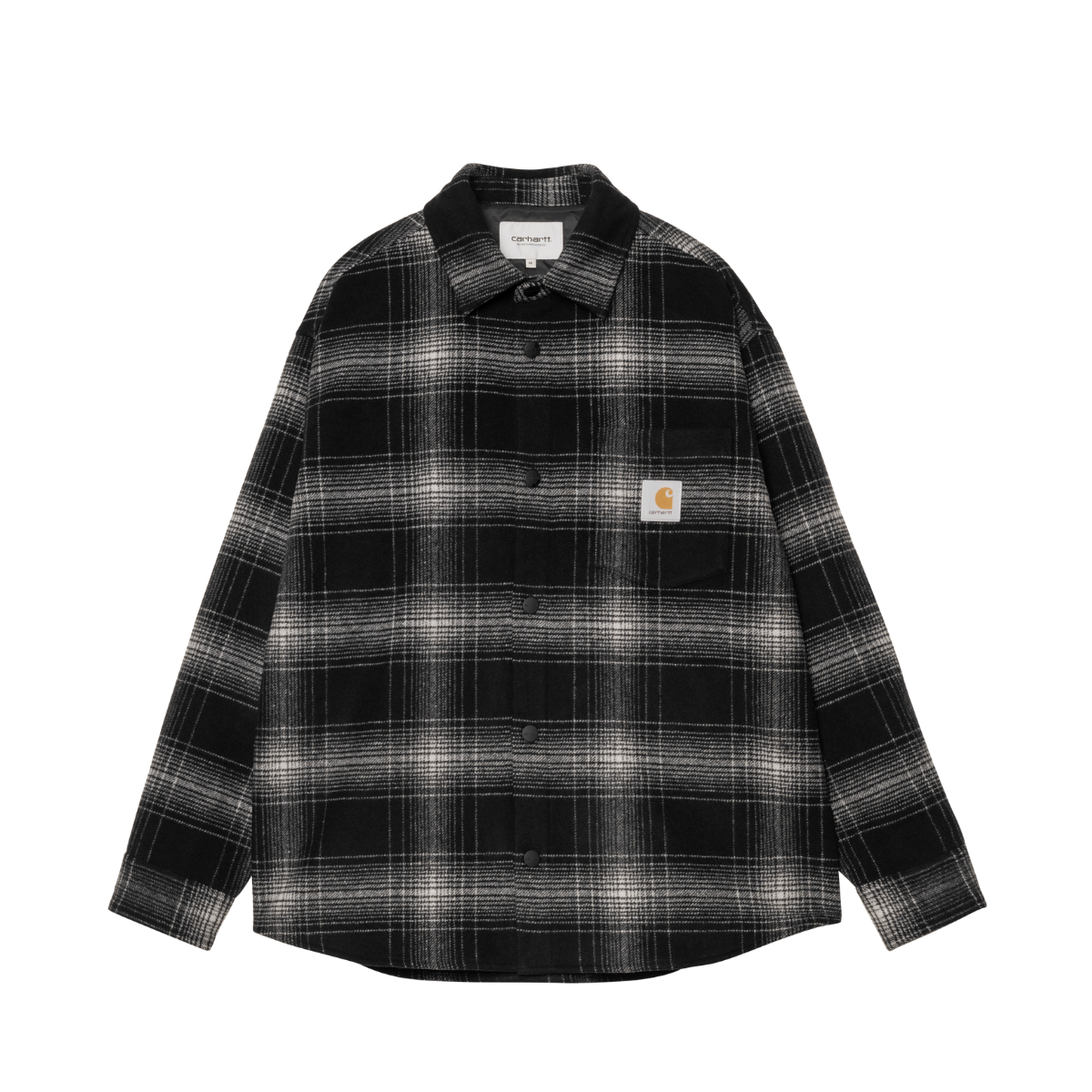 Brennan Shirt Jac - 34JXX Brennan Check, Black / Wax
