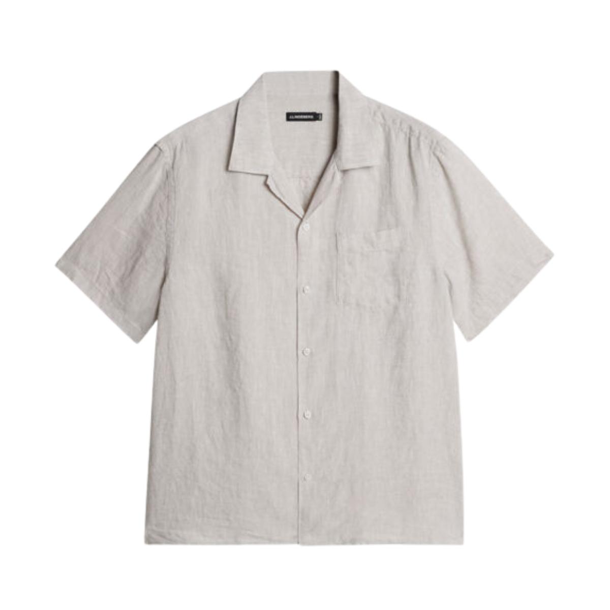 Elio Linen Melange Shirt - Moonbeam