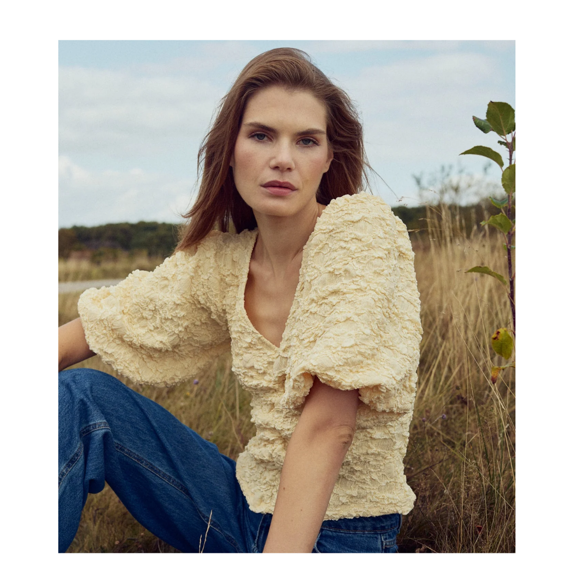 N-Mykah Top - Butter Yellow