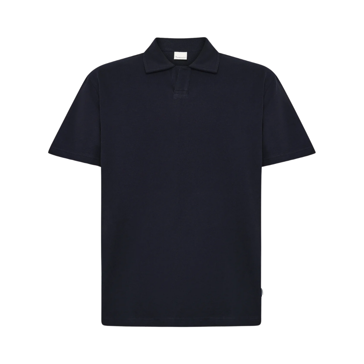 Loose Bouclé Polo - Night Sky