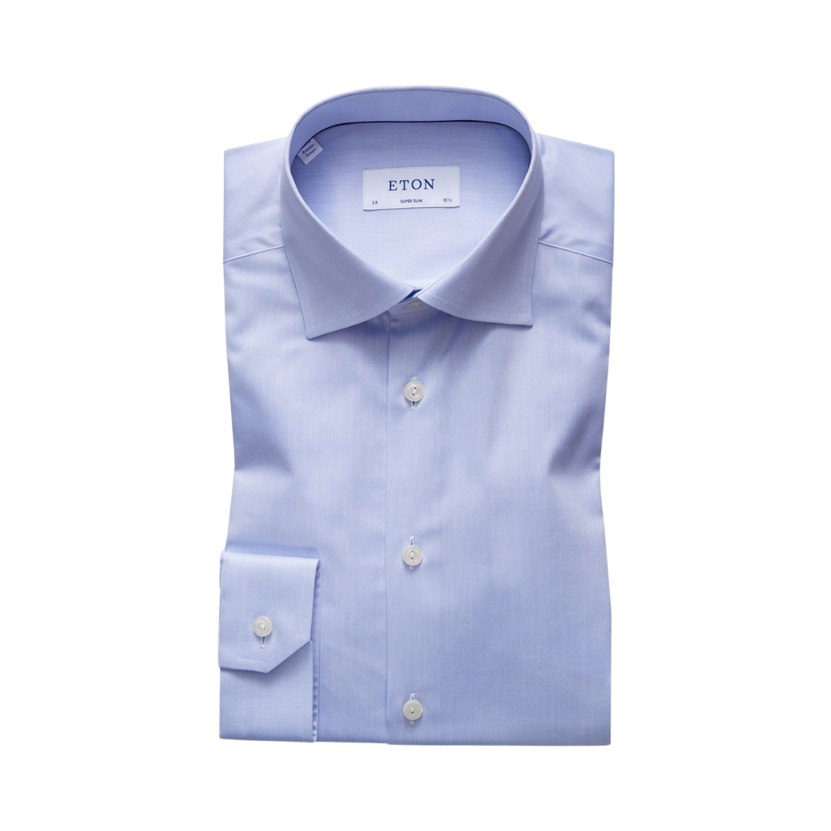 Signature Twill Super Slim Shirt - Blue