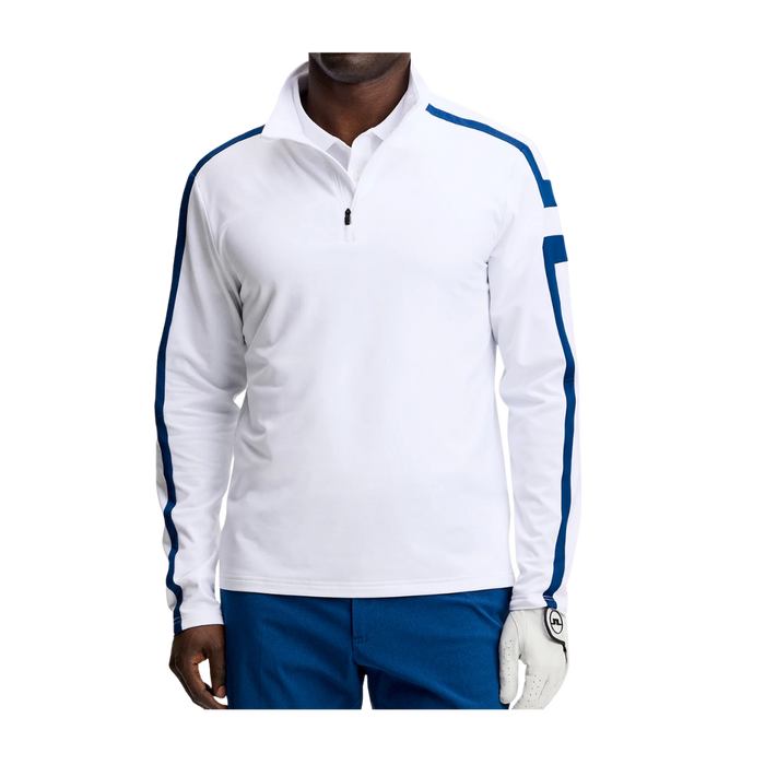 Keaton Quarter Zip Mid Layer - White