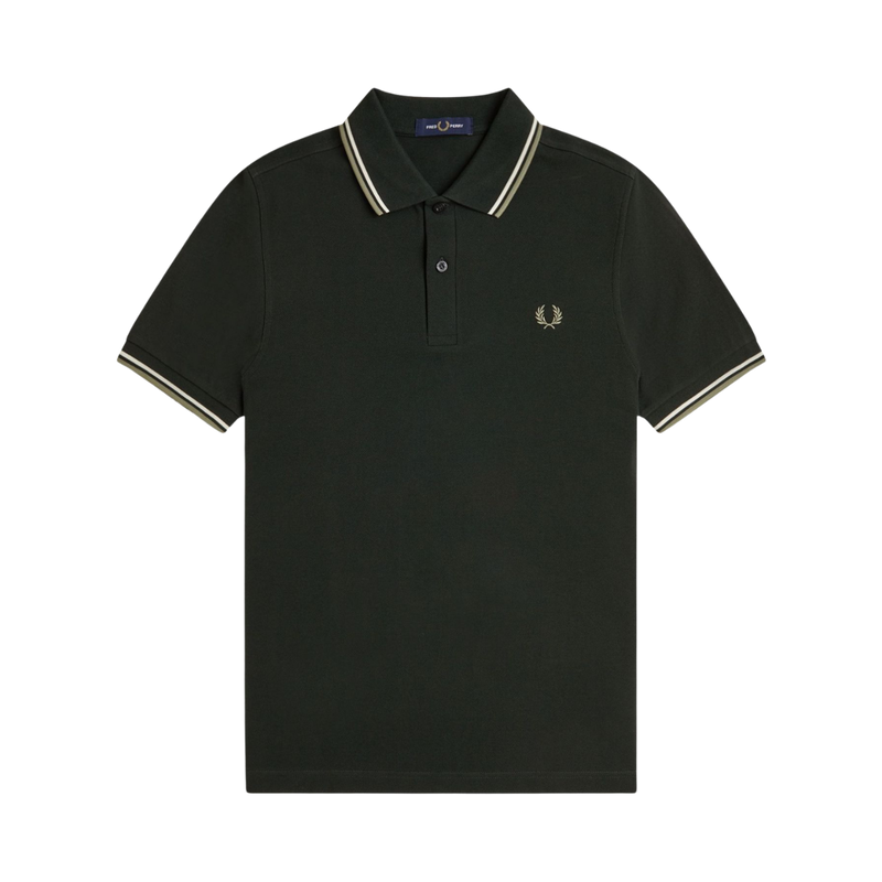 Twin Tipped FP Shirt - Night Green/ Light Ecru/ Olive Mint