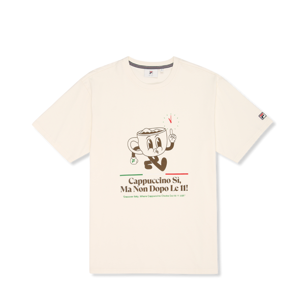 Navigli Graphic T-Shirt - Egret