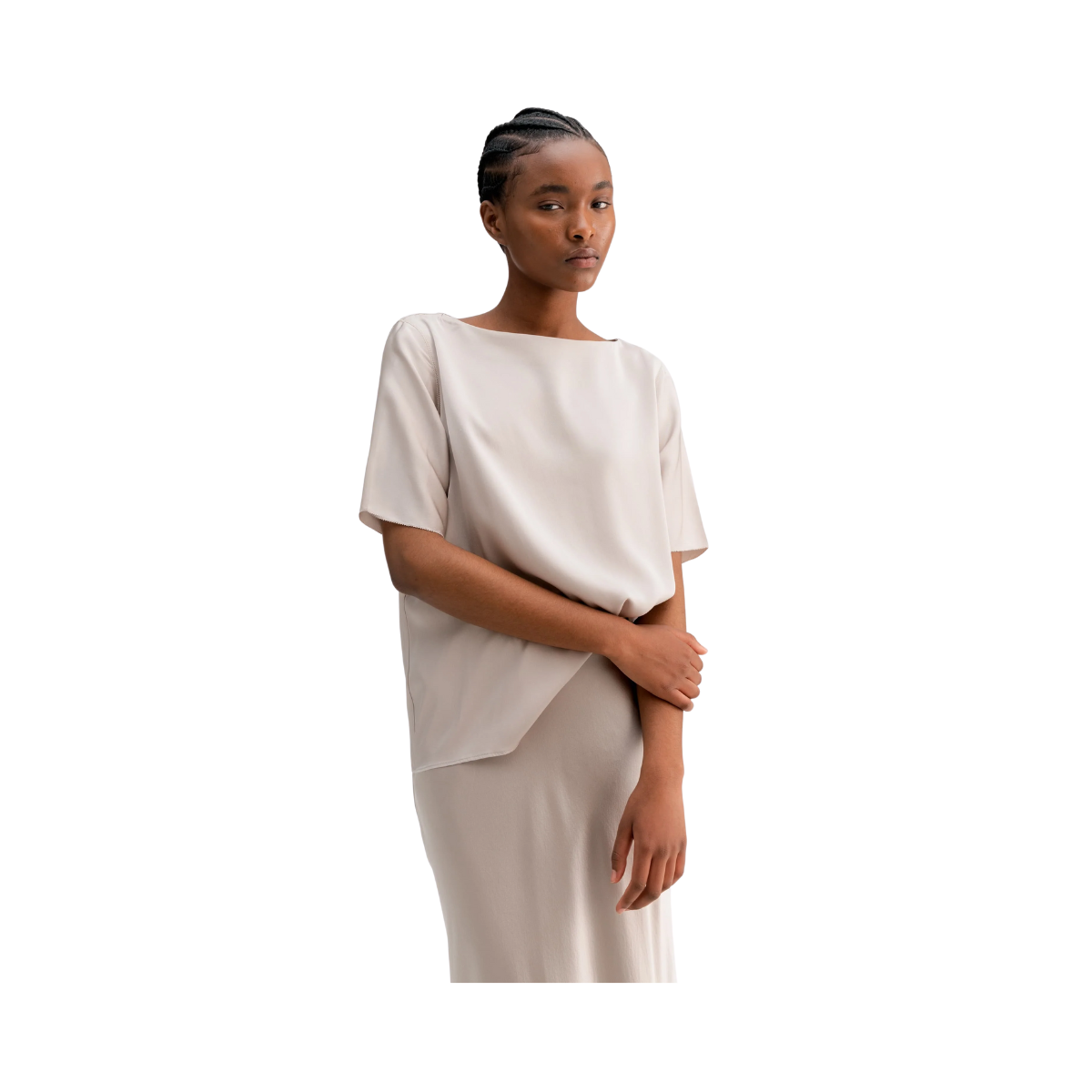 Yoli blouse - 35 Greige